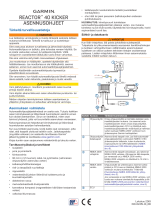 Garmin Pilote automatique Reactor 40 pour moteur hors-bord paigaldusjuhend