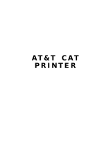 AT&T CAT PRINTER Kasutusjuhend
