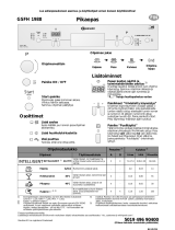 Bauknecht GSFH 1988 WS Program Chart