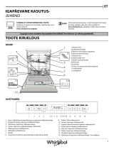 Whirlpool WFO 3T121 X Daily Reference Guide