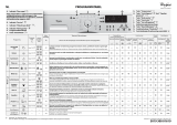 Whirlpool Nevada 1400/2 Program Chart