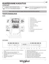 Whirlpool WSFO 3O34 PF X Daily Reference Guide