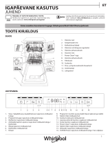 Whirlpool WSFO 3O34 PF X Daily Reference Guide