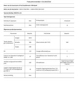 Whirlpool WQ9 B1L Product Information Sheet