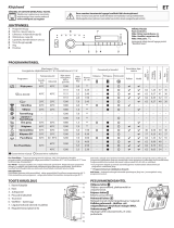 Whirlpool TDLR 7220SS EU/N Daily Reference Guide