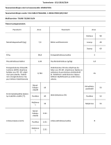 Whirlpool TDLRB 7222BS EU/N Product Information Sheet