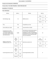 Whirlpool FFS 7238 W EE Product Information Sheet