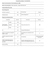 Ignis ARL 12VS1 Product Information Sheet