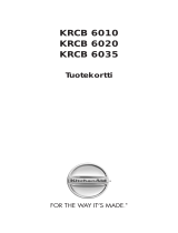 KitchenAid KRCB 6020 Program Chart