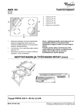 Whirlpool AKR 101/IX Program Chart