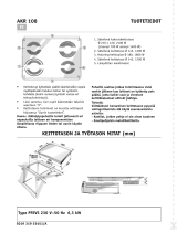 Whirlpool AKR 108/NB Program Chart