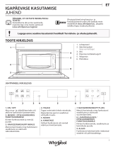Whirlpool W7 MD440 NB Daily Reference Guide