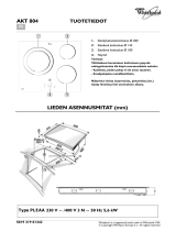 Whirlpool AKT 804/BA Program Chart