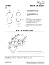 Whirlpool AKT 809/LX Program Chart