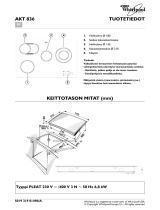 Whirlpool AKT 836/LX Program Chart