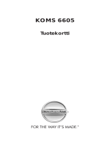 KitchenAid KOMS 6605/IX Program Chart