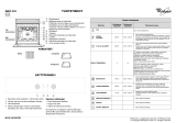 Whirlpool AKZ 318/IX Program Chart