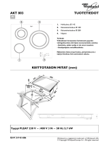 Whirlpool AKT 803/LX Program Chart