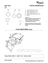 Whirlpool AKT 833/NE Program Chart