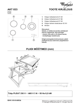 Whirlpool AKT 833/LX Program Chart