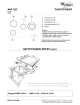 Whirlpool AKT 833/LX Program Chart