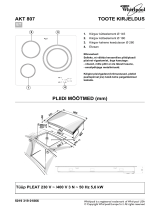 Whirlpool AKT 807/BF Program Chart