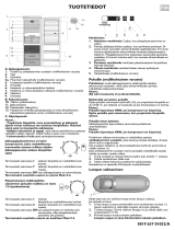 Whirlpool ARC 5685/1 Program Chart