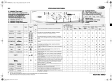 Whirlpool STEAM 1400 Program Chart