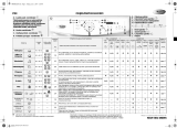 Whirlpool AWO/D 7726 W Program Chart