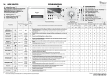 Whirlpool AWM 9300/PRO Program Chart