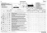 Whirlpool AWIC 9014 Program Chart