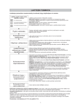 Whirlpool AZA-HP 8673 Program Chart