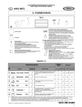 Whirlpool ADG 6971 IX WP Program Chart