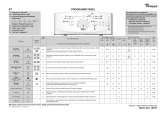 Whirlpool AWE 63169 Program Chart