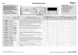 Whirlpool AWO/D 6002 Program Chart