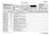 Whirlpool AWO/C 6340 Program Chart