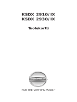 KitchenAid KSDX 2910 Program Chart