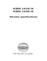 KitchenAid KSDX 1410 Program Chart