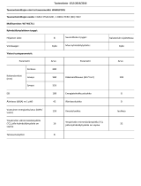 Whirlpool W7 WC711 Product Information Sheet