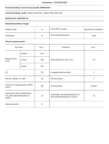 Whirlpool ARG 9421 1N Product Information Sheet