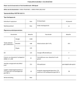 Whirlpool W55TM 4110 X 1 Product Information Sheet