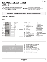 Whirlpool BSNF 8421 K Daily Reference Guide