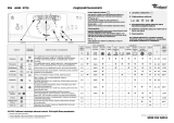 Whirlpool AWE 9725 Program Chart