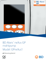 BD Alaris™ neXus GP Mahtpump Kasutusjuhend