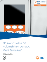 BD Alaris™ neXus GP -volumetrinen pumppu Kasutusjuhend