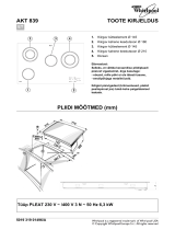 Whirlpool AKT 839/LX Program Chart