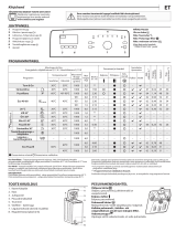 Indesit BTW S60300 EU/N Daily Reference Guide