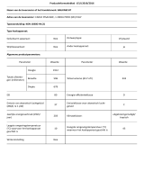 Bauknecht KGN 1830D IN Product Information Sheet