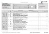 Bauknecht WA 74-2 SD Program Chart