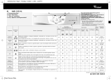 Whirlpool AWM 1200 NL Program Chart